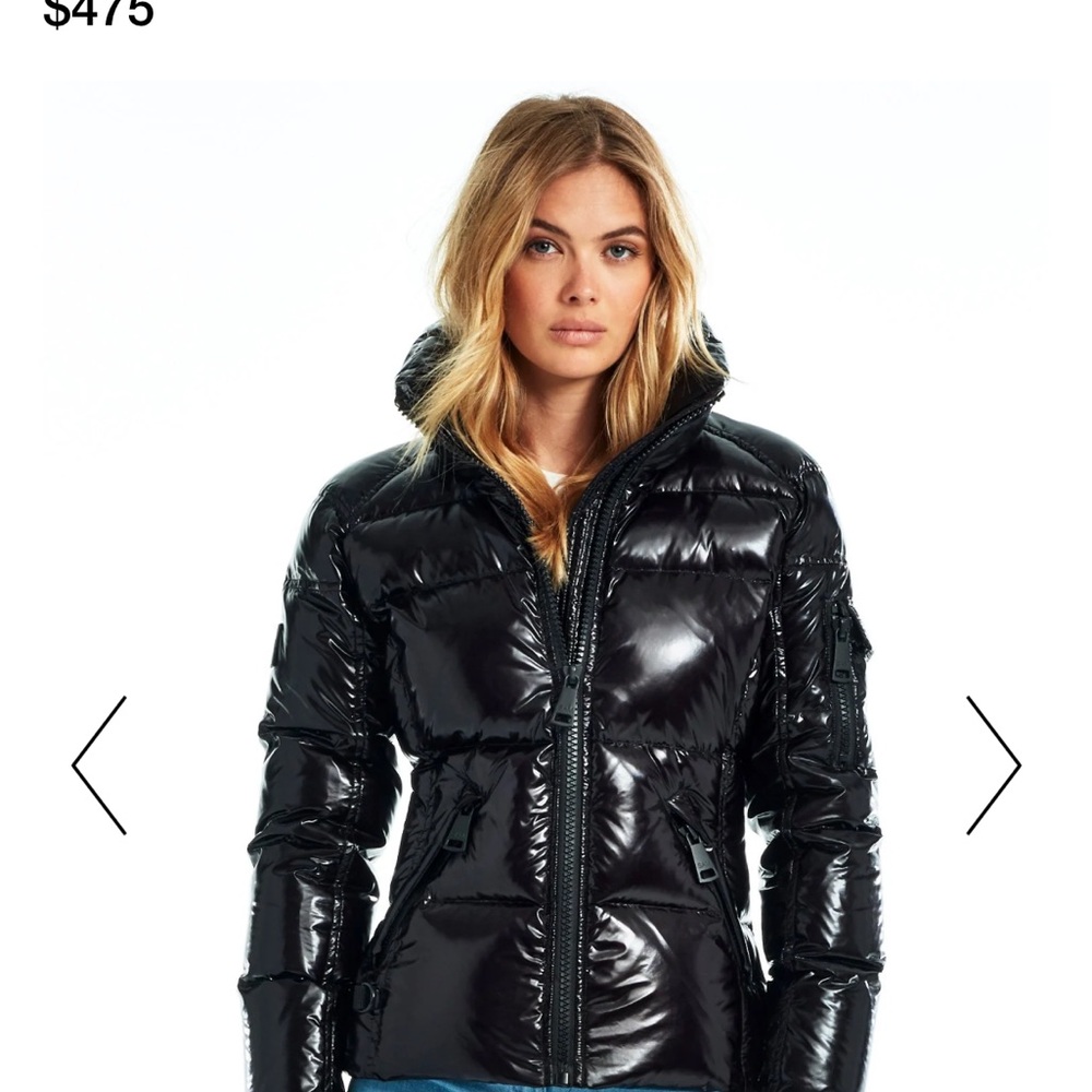 Sam. Freestyle Black Puffer Jacket - image 3